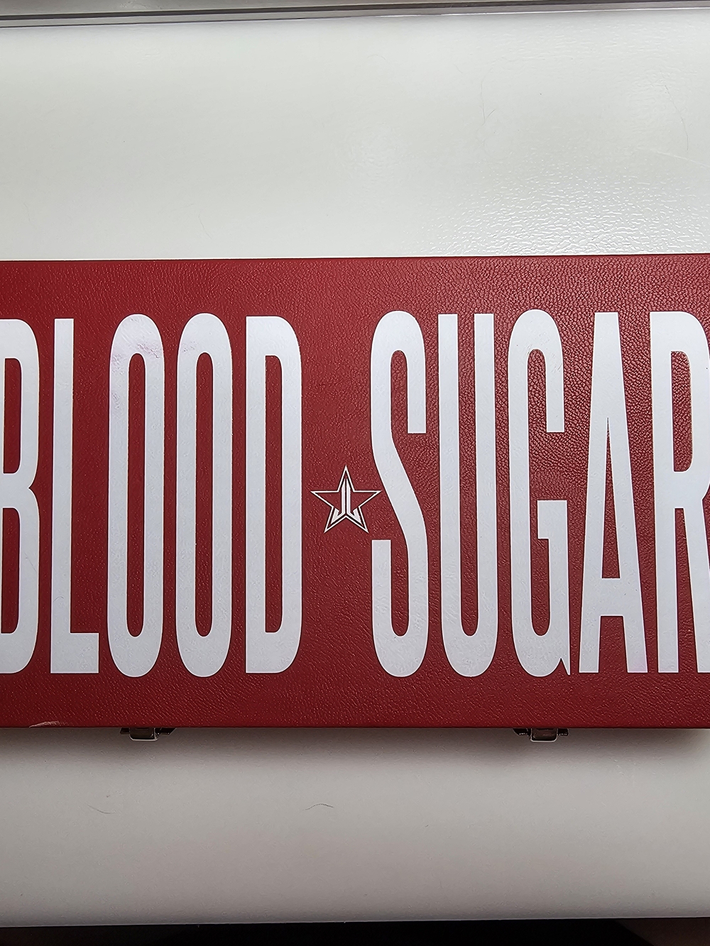 Jeffree Star Blood Sugar Eyeshadow Palette - Red & White